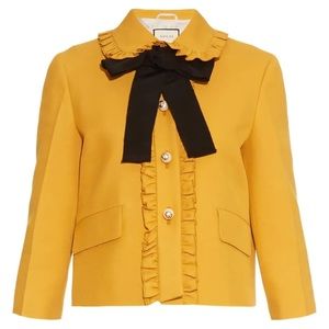 Gucci Women’s Pearl + Ribbon Blazer